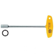 Wiha Hex Nut Driver with T-Handle - Inch Sizes - 1/4 - 02820